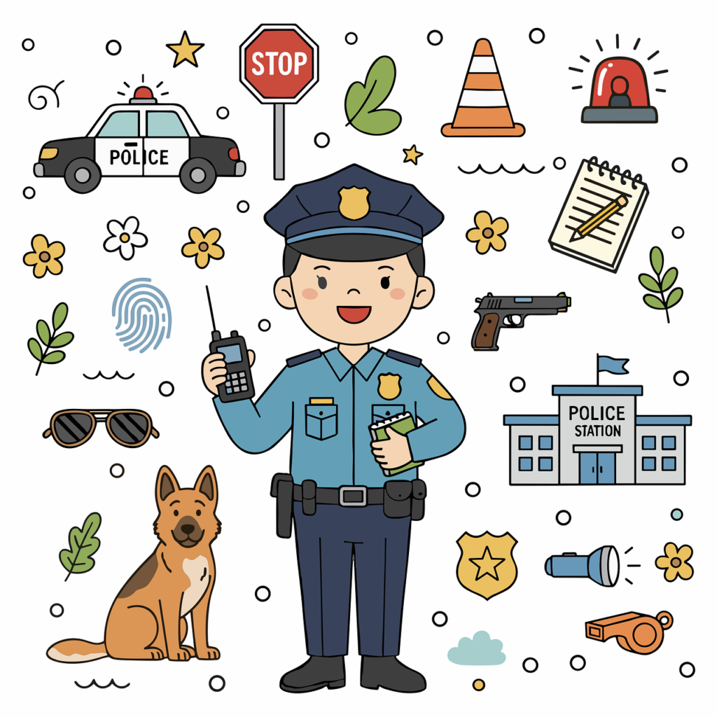 Schulanfängerausflug: Polizeiwache in Bad Oeynhausen